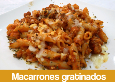 Macarrones-gratinados